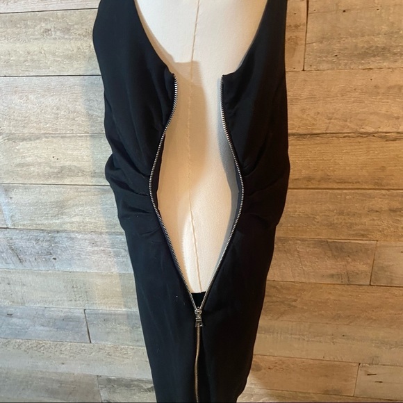 Cynthia Steffe women’s ruched little black dress in size 6 - Picture 7 of 10